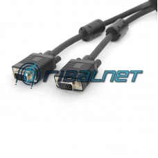 Extensao VGA DB15M / DB15F Blindado 10m VGA